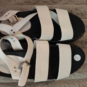 Madden Girl White Strappy Sandals